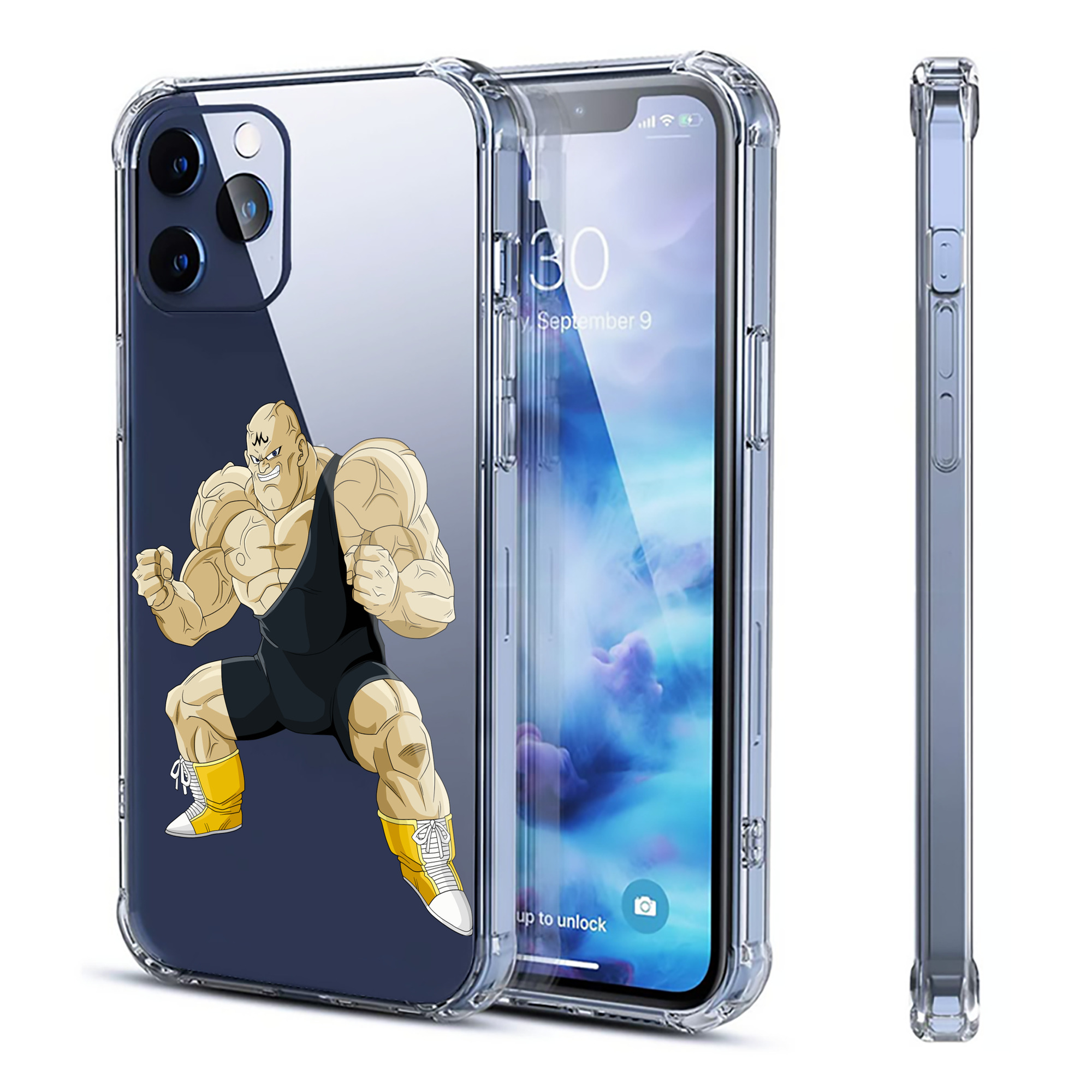 （画像用） ドラゴンボール DRAGON BALL 【iPhone 12シリーズ対応】透明スマホケース（クリアソフトケース）